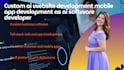 do custom ai website development mobile app development as ai software developer