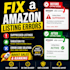 fix amazon listing errors, suppressed listings and variation issues