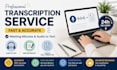 transcribe audio or write clear meeting minutes
