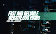 fix HTML CSS and javascript bugs on your website