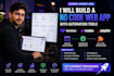 build a no code web app with weweb and automation tools