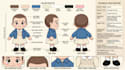 provide custom plushie reference sheet tech pack stuffed animal and ych concept