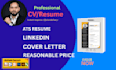 write professional construction resume UK CV europass CV