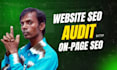 provide technical website SEO audit report and action plan with on page