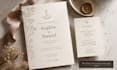 design an elegant wedding or event invitation