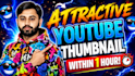 create high CTR youtube thumbnails fast