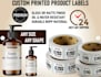 make label designs, supplement labels, and package designs