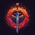 unique and detailed fantasy logo