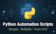 create a python script to automate tasks and file generation
