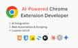 develop an ai powered chrome extension for web automation
