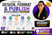 book publishing for amazon kdp, ebook formatting, amazon kdp book publishing