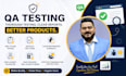 create test cases and do the QA