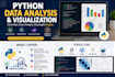 clean, analyze and visualize your data using python