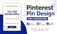 design high converting pinterest pins using canva