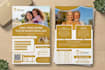create a minimal, awesome, and eddm postcard design