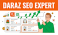 do daraz product listing SEO, title optimization, and store management