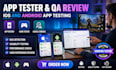 tester ios android app tester game tester app review QA google search console