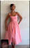 elegant bustier midi dress pattern with full pleated skirt