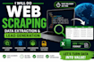 do web scraping, data extraction and lead generation