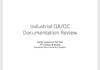 do mechanical inspection reports and QA qc documentation