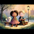 do cute children book cover, children book design