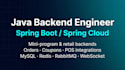 build java backend apis