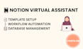 do data entry, CRM data cleanup, and notion VA tasks