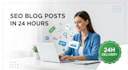 write SEO blog posts in 24h