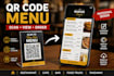 design redesign qr code menu, digital restaurant menu, scan menu design