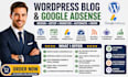setup wordpress google adsense amp ai rss wordpress blog website monetization