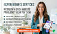 webflow duda speed bug mobile fix checkout error seo issue cart problem fix