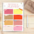 design printable weekly planner, cute planner, and digital
