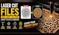 create laser cutting files, svg, dxf