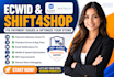 ecwid shift4shop payment issue payment bug checkout fail mobile slow store seo