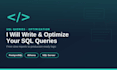 write and optimize sql queries