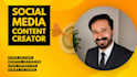 create content for your social media, social media content creator