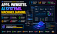 create scalable saas apps, websites, ai automation and ml solutions