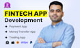 develop fintech app crypto wallet app payment app mobile app money transfer app