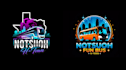 design superb modern bus logo with express delivery