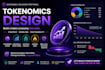 design sustainable tokenomics with simulation and sell pressure analysis