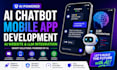 develop ai chatbot mobile app ai website hand ai development llm