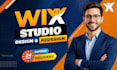 design, redesign or optimize wix studio website, wix studio expert