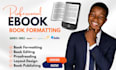 do kindle ebook epub formatting for amazon KDP
