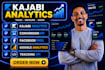 setup kajabi pixel analytics, conversation API, facebook pixel, google analytics