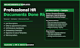 create HR documents, job descriptions and employee templates