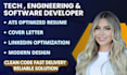 provide your professional ats resume, cv,writing service and cover letter