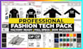 create fashion tech pack clothing tech pack technical sketch