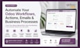 automate odoo workflows actions emails and business processes setup