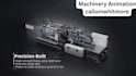 do 3d industrial animation machinery process mechanical equipment cad assembly