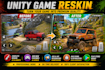 professional unity game reskin, development and publishing service